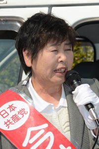 今村えみ子候補 （彦根市・犬上郡区）